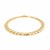 Pave Curb Bracelet in 14k Two Tone Gold (7.00 mm)