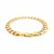 Pave Curb Bracelet in 14k Two Tone Gold (9.70 mm)
