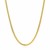 Classic Solid Miami Cuban Chain in 10k Yellow Gold (2.60 mm)