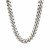 Sterling Silver Rhodium Plated Miami Cuban Chain (9.80 mm)