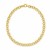14k Yellow Gold Round Link Chain Necklace