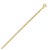 14K Tri Color Gold Pave Valentino Chain (2.00 mm)