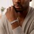 Classic Rhodium Plated Curb Bracelet in Sterling Silver (8.40 mm)