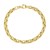 14K Yellow Gold Mens Bold Link Bracelet (5.00 mm)