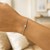 Solid Curb Bracelet in 14k White Gold (3.60 mm)