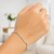Solid Curb Bracelet in 14k White Gold (3.60 mm)