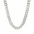 Sterling Silver Rhodium Plated Curb Chain (7.30 mm)