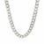 Sterling Silver Rhodium Plated Curb Chain (7.30 mm)