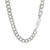 Sterling Silver Rhodium Plated Curb Chain (7.30 mm)