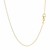 Oval Cable Link Chain in 14k Yellow Gold (0.85 mm)