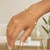 Polished and Textured Pebble Station Bracelet in 14k Yellow Gold (6.35 mm)