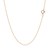 Classic Box Chain in 14k Rose Gold (0.45 mm)