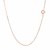 Classic Box Chain in 14k Rose Gold (0.45 mm)