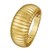 14K Yellow Gold Graduated Tubogas Ring (9.60 mm)