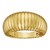 14K Yellow Gold Graduated Tubogas Ring (9.60 mm)