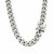 Sterling Silver Rhodium Plated Miami Cuban Chain (8.40 mm)