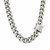 Sterling Silver Rhodium Plated Miami Cuban Chain (8.40 mm)