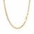 Pave Curb Chain in 14k Two Tone Gold (2.60 mm)