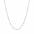 Round Cable Chain in 18k White Gold (1.5 mm)