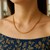 Round Wheat Chain in 14k Yellow Gold (1.5 mm)