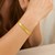 Super Flex Herringbone Bracelet in 14k Yellow Gold (6.00 mm)