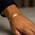 Super Flex Herringbone Bracelet in 14k Yellow Gold (6.00 mm)