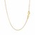 Lariat Necklace with Two Love Knots in 14k Yellow Gold