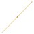 14K Yellow Gold Citrine Mirrored Chain (2.20 mm)