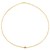 14K Yellow Gold Citrine Mirrored Chain (2.20 mm)