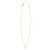 14K Yellow Gold Mini Diamond Z Initial Pendant Necklace