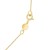 14K Yellow Gold Mini Diamond Z Initial Pendant Necklace