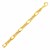 Twisted Oval Chain Bracelet in 14k Yellow Gold (7.00 mm)
