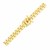 Semi Solid Miami Cuban Bracelet in 14k Yellow Gold (6.1mm)