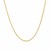 Round Wheat Chain in 14k Yellow Gold (1.20 mm)