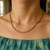 Round Wheat Chain in 14k Yellow Gold (1.2 mm)