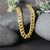 Semi Solid Miami Cuban Chain in 14k Yellow Gold (9.10 mm)