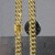 Semi Solid Miami Cuban Chain in 14k Yellow Gold (9.10 mm)