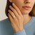 1 1/2 Carat Oval Lab Grown IGI G/VS1 Diamond Solitaire Ring in 14K White Gold