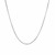 Sterling Silver Rhodium Plated Octagonal Snake Chain (0.90 mm)