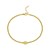 14K Yellow Gold Virgin Mary Bracelet