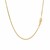 Gourmette Chain in 10k Yellow Gold (1.00 mm)