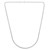 14k White Gold Light Gourmette Chain (2.80 mm)