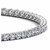Round Diamond Tennis Bracelet in 14k White Gold (5 cttw)
