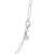 14k White Gold Wire Paperclip Chain (2.7 mm)