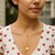 Lariat Heart Necklace in 10K Yellow Gold 