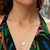 Lariat Heart Necklace in 10K Yellow Gold 