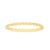 14K Yellow Gold Twisted Stackable Ring