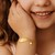 Cable Chain Childrens ID Bracelet with Heart Charm in 14k Yellow Gold (6.35 mm)