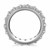 Prong set Round Diamond Eternity Ring in 14k White Gold