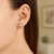 Classic Round Stud Earrings in 14k White Gold (7.0 mm)